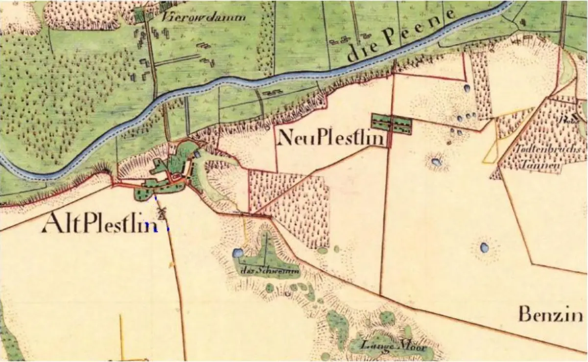 Karte 1835